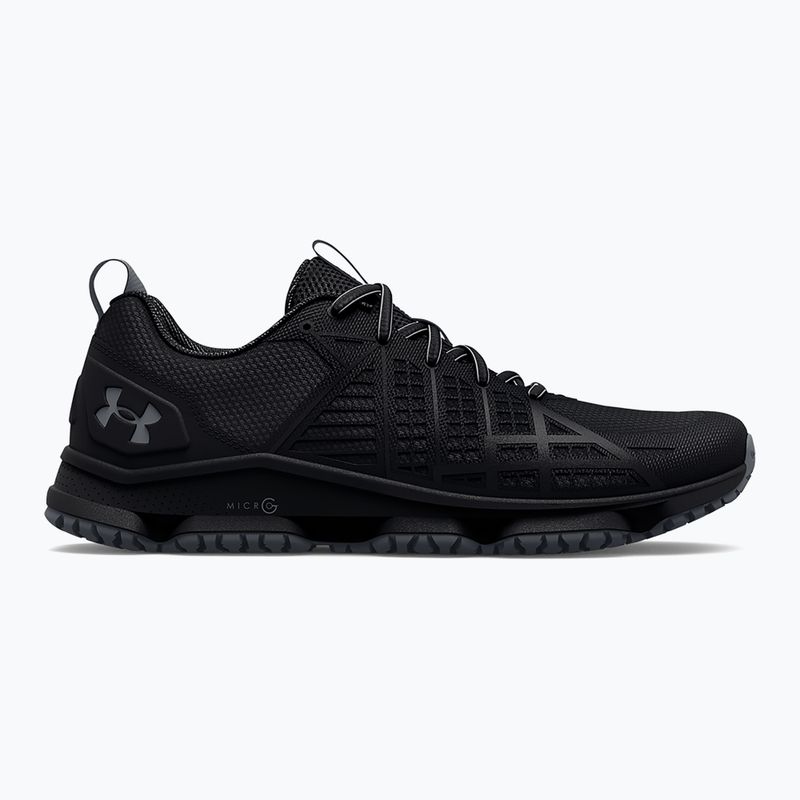 Pánske topánky Under Armour MG Strikefast black/black/pitch gray 8