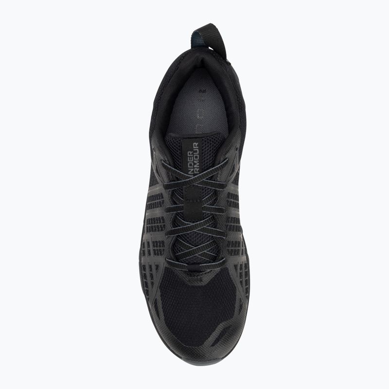 Pánske topánky Under Armour MG Strikefast black/black/pitch gray 5