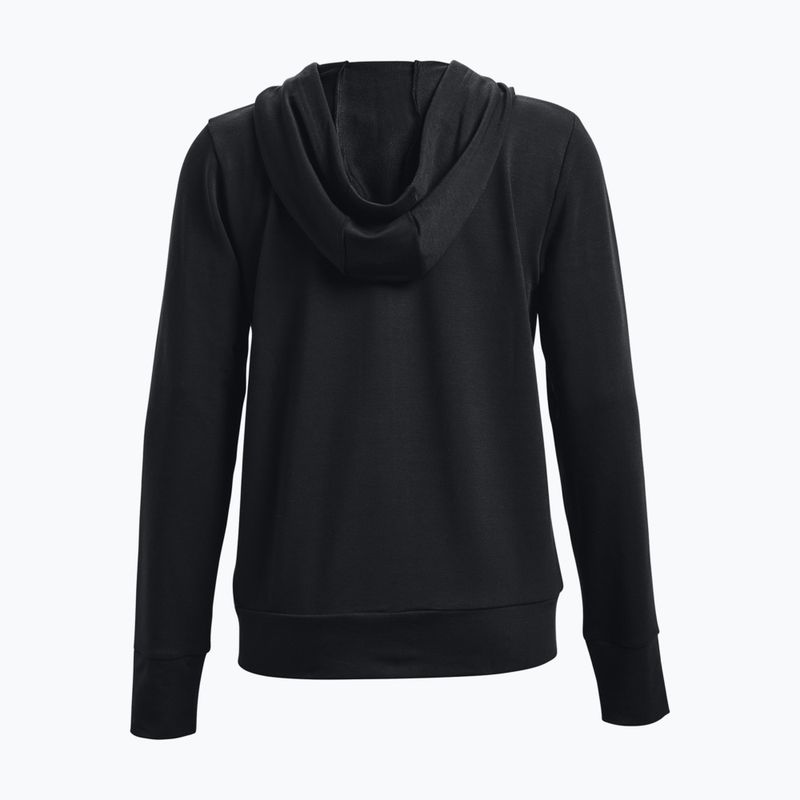 Under Armour dámska tréningová mikina Rival Terry Full Zip Hoodie black 1369853 2
