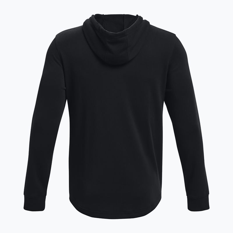 Pánska mikina Under Armour Rival Terry Lc Hd black/onyx white 6