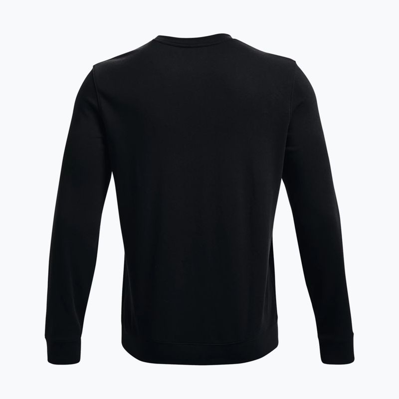 Under Armour pánska tréningová mikina Rival Terry LC Crew black 1370404-001 2