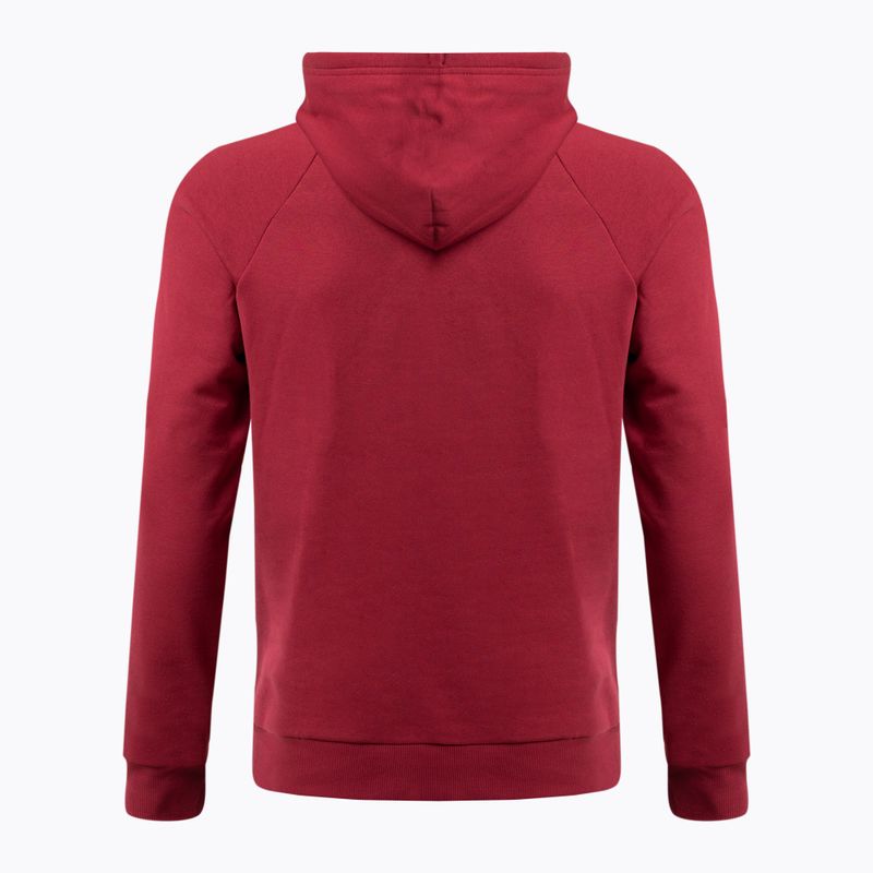 Under Armour pánska tréningová mikina Rival Fleece Big Logo HD červená a biela 1357093-664 5