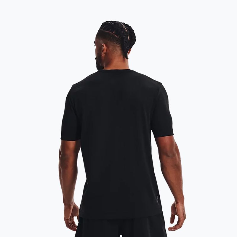 Under Armour pánske tréningové tričko UA Rush Seamless Geosport SS black 1370441 4