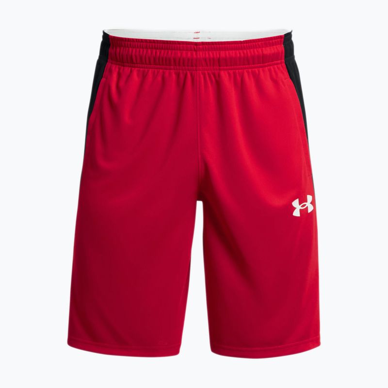 Under Armour Baseline 1In 6 pánske basketbalové šortky červené 13722-6-LG 5