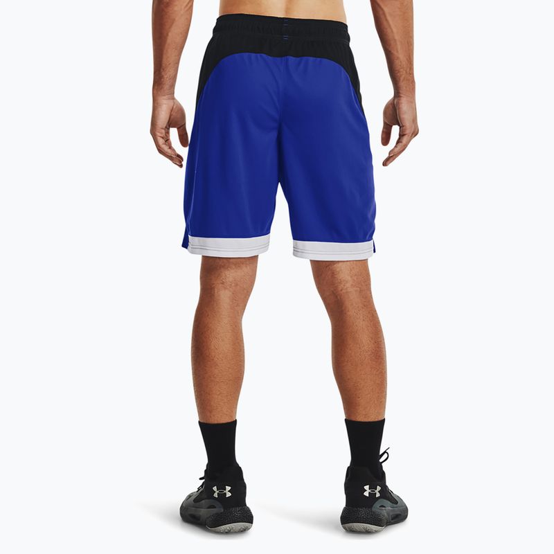 Under Armour Baseline 10" pánske basketbalové šortky modré 1370220 3