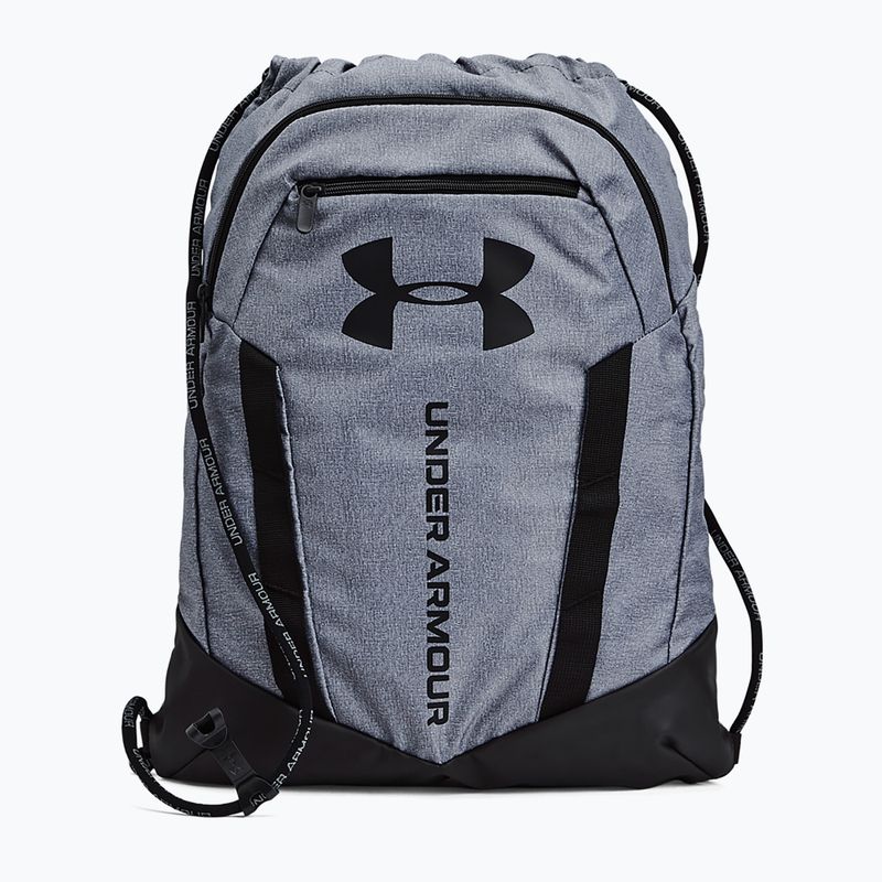 Vrecko Under Armour Undeniable Sackpack 20 l pitch gray medium heather/black/black