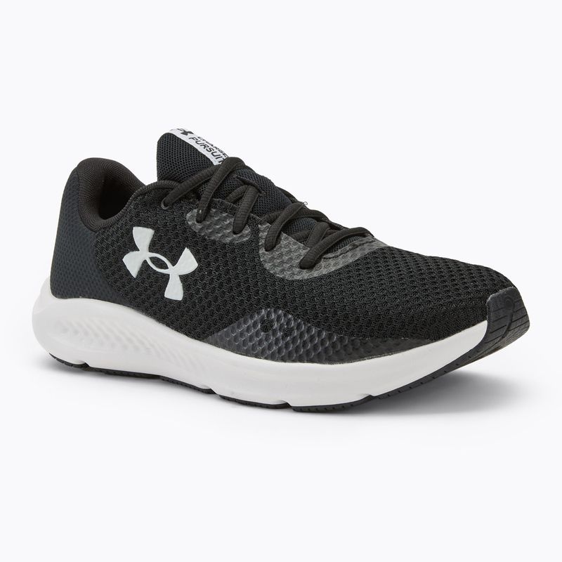 Pánska bežecká obuv Under Armour Charged Pursuit 3 black/black/white