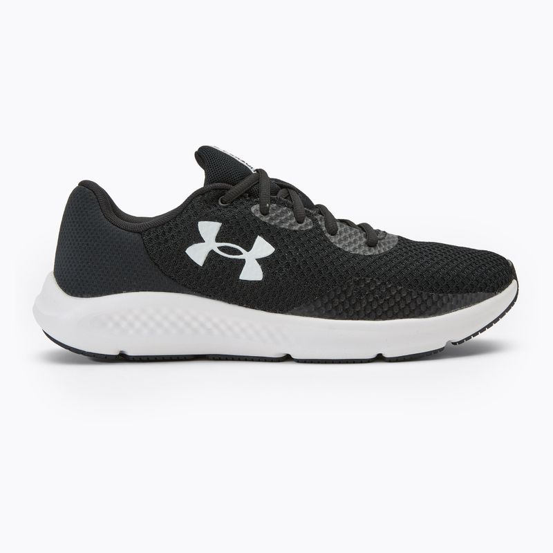 Pánska bežecká obuv Under Armour Charged Pursuit 3 black/black/white 2