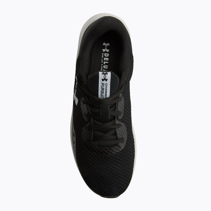 Pánska bežecká obuv Under Armour Charged Pursuit 3 black/black/white 5