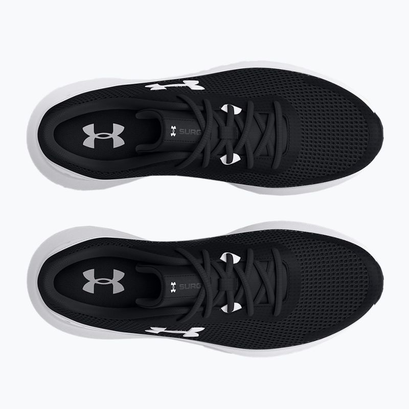 Pánska bežecká obuv Under Armour Surge 3 black and white 3024883 12