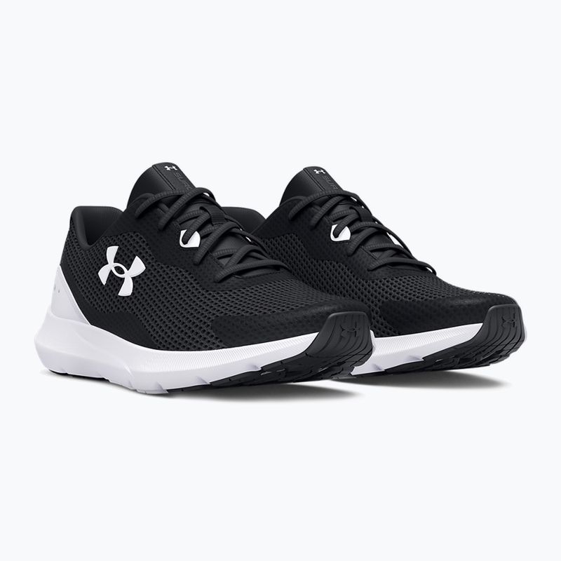 Pánska bežecká obuv Under Armour Surge 3 black and white 3024883 13