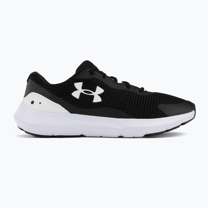Pánska bežecká obuv Under Armour Surge 3 black and white 3024883 2