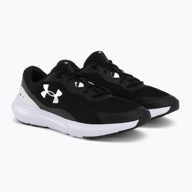 Pánska bežecká obuv Under Armour Surge 3 black and white 3024883 4