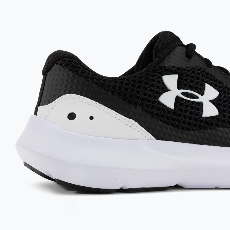Pánska bežecká obuv Under Armour Surge 3 black and white 3024883 8