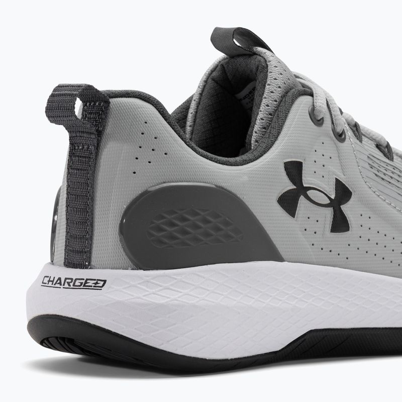 Under Armour Charged Commit Tr 3 mod gray/pitch gray/black pánska tréningová obuv 9