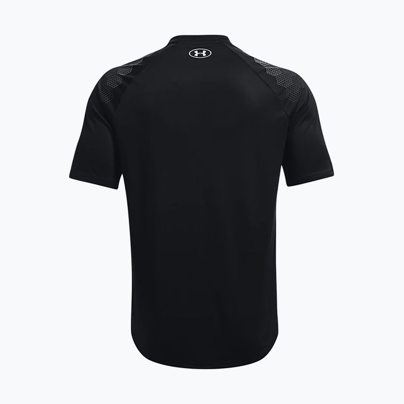 Under Armour pánske tréningové tričko Ua Armourprint SS black 1372607-001 2