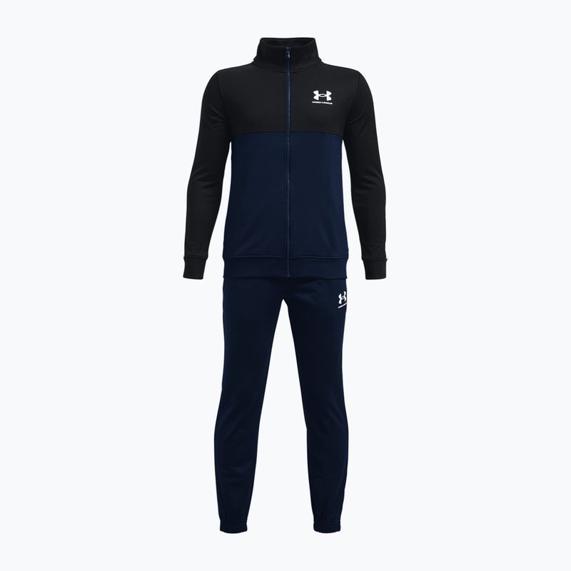 Under Armour CB Knit detské tréningové tepláky námornícka modrá 1373978-408