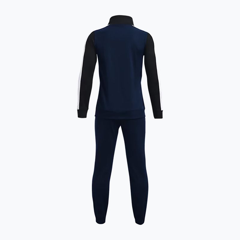 Under Armour CB Knit detské tréningové tepláky námornícka modrá 1373978-408 2