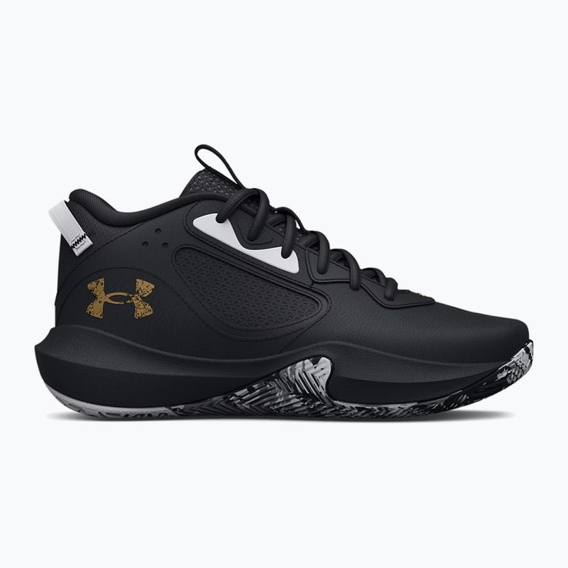 Basketbalová obuv Under Armour Lockdown 6 black/black/metallic gold 11