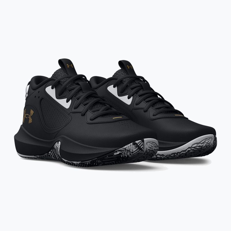 Basketbalová obuv Under Armour Lockdown 6 black/black/metallic gold 13