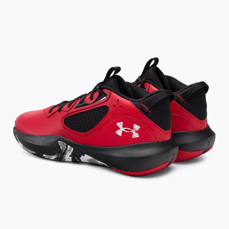Pánska basketbalová obuv Under Armour Lockdown 6 červená 325616-6 3