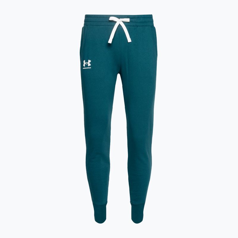 Under Armour pánske tepláky Rival Fleece Joggers 716 green 1356416-716 3