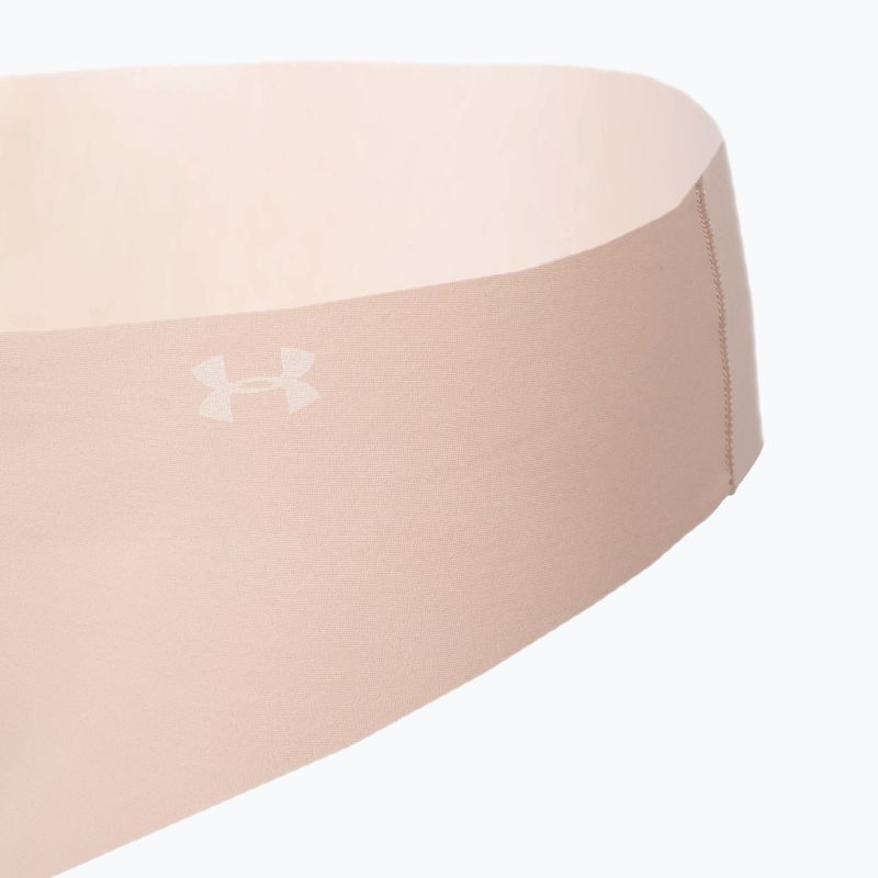 Under Armour dámske bezšvové nohavičky Ps Thong 3-Pack beige 1325615-249 4