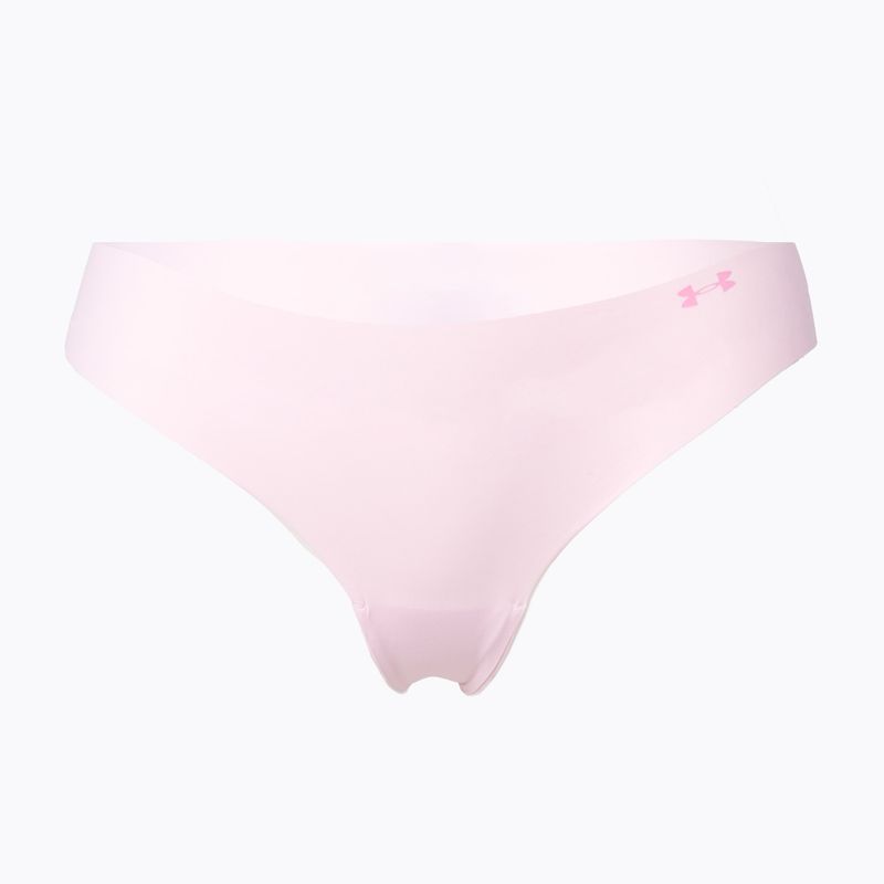 Under Armour dámske bezšvové nohavičky Ps Thong 3-Pack pink 1325617-669 5