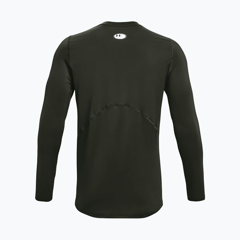 Pánske tréningové tričko Under Armour HeatGear Armour Fitted green 1361506 2