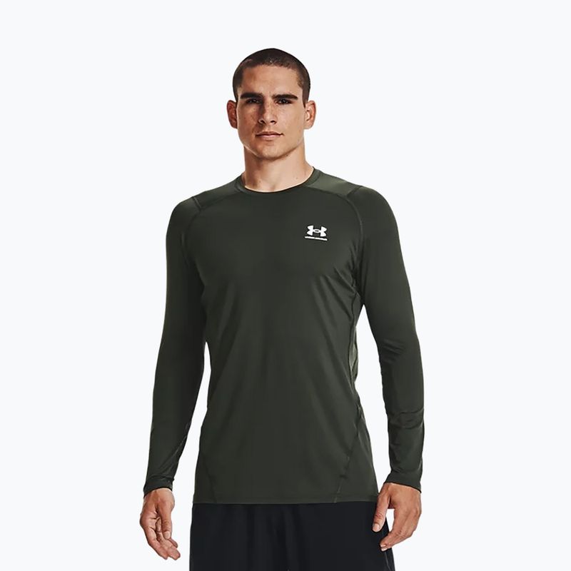 Pánske tréningové tričko Under Armour HeatGear Armour Fitted green 1361506 3