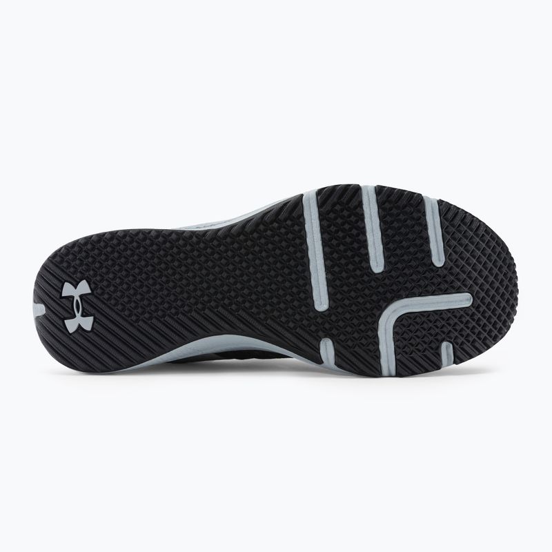 Under Armour Charged Engage 2 pánske tréningové topánky black and white 3025527 5