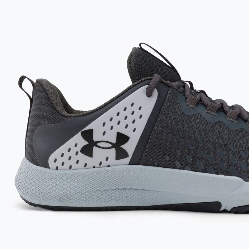 Under Armour Charged Engage 2 pánske tréningové topánky black and white 3025527 9