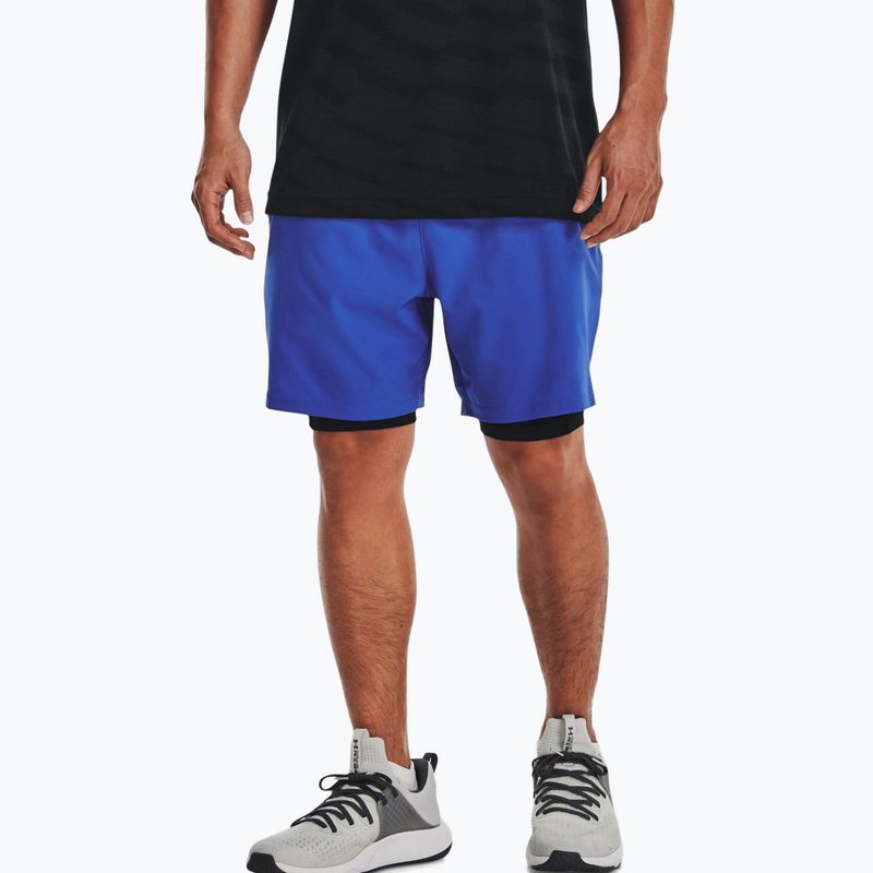 Under Armour pánske tréningové šortky 2 v 1 UA Vanish Woven Sts blue 1373764 3