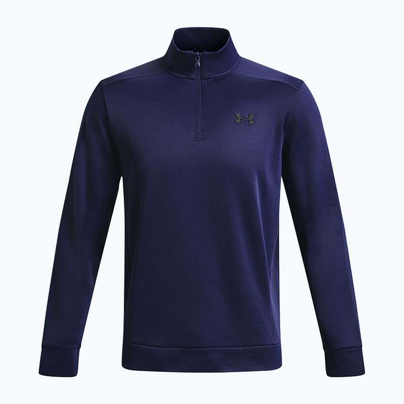 Pánska tréningová mikina Under Armour Fleece 1/4 Zip midnight navy/black 4