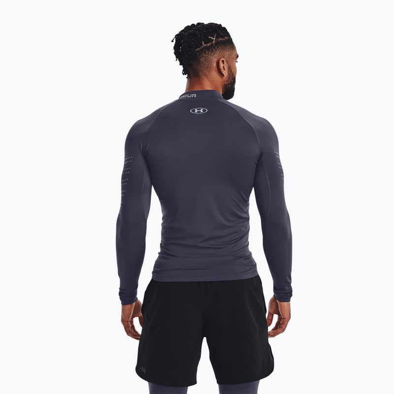 Under Armour pánske tričko s dlhým rukávom Ua Cg Armour Novelty Mock grey 1373828-558 2