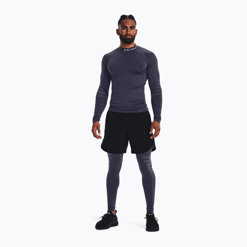 Under Armour pánske tričko s dlhým rukávom Ua Cg Armour Novelty Mock grey 1373828-558 3