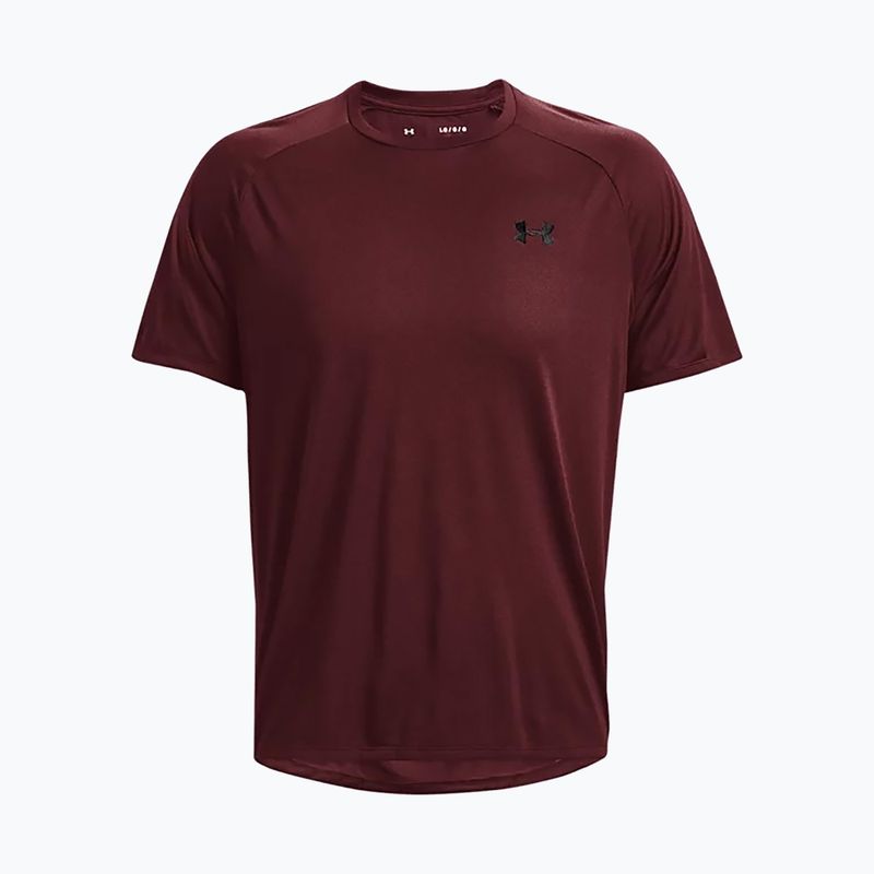 Under Armour pánske tréningové tričko UA Tech 2.0 SS Tee Novinka bordová 1345317
