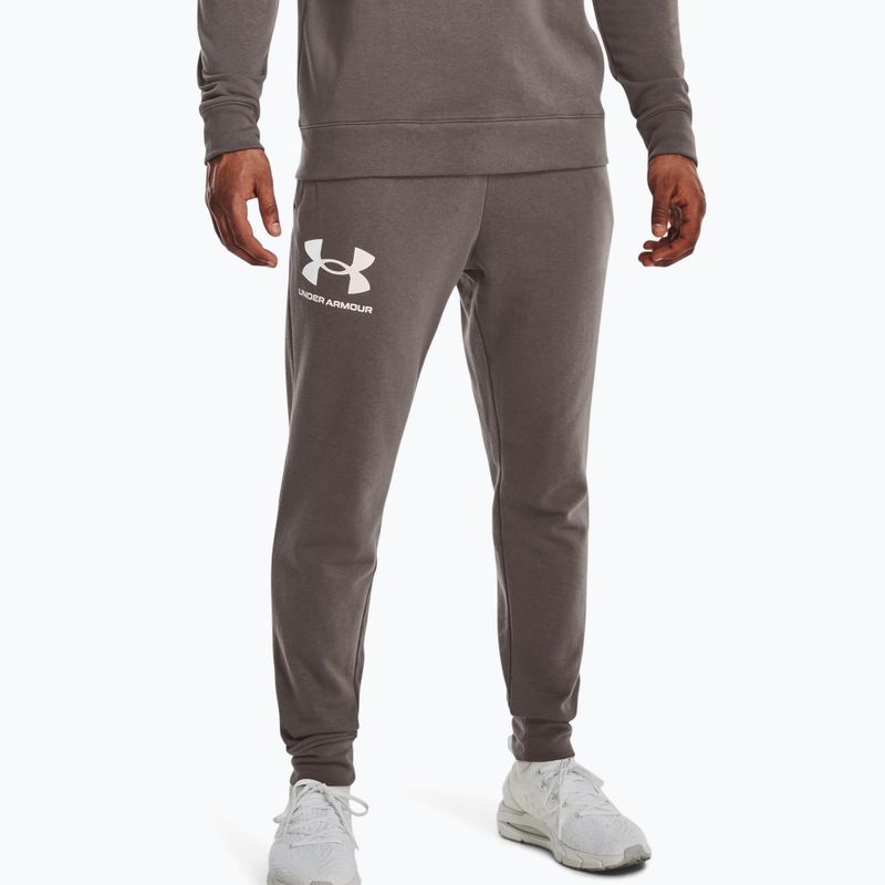 Under Armour pánske tepláky Ua Rival Terry Jogger 176 šedá 1361642-176 3