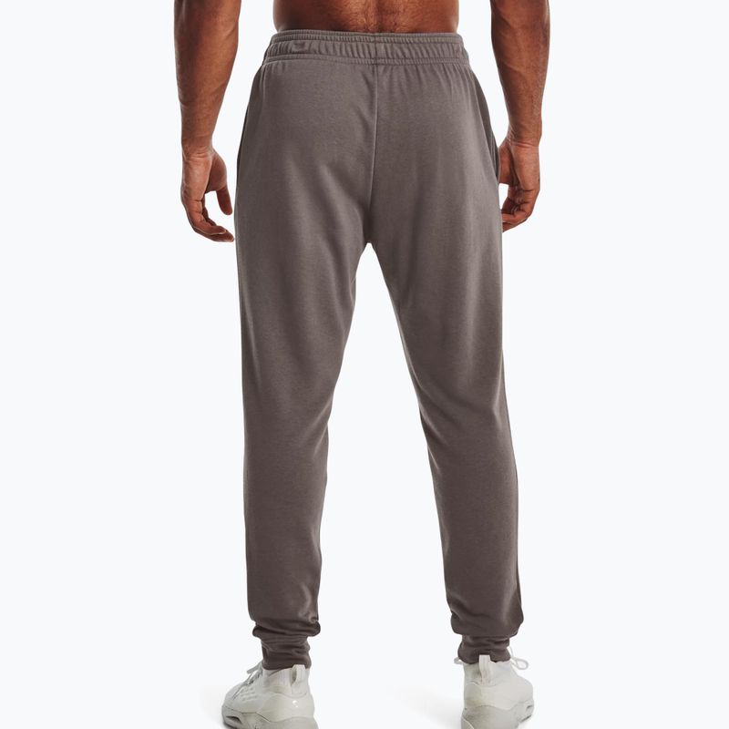 Under Armour pánske tepláky Ua Rival Terry Jogger 176 šedá 1361642-176 4