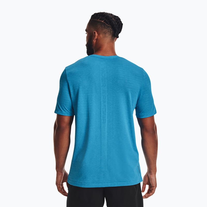 Under Armour pánske tréningové tričko UA Rush Seamless Geosport SS blue 1370441 2
