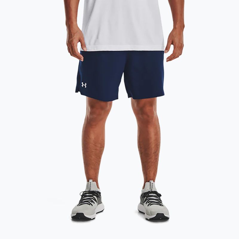 Pánske tréningové šortky Under Armour Vanish Woven 6in navy blue 1373718-48