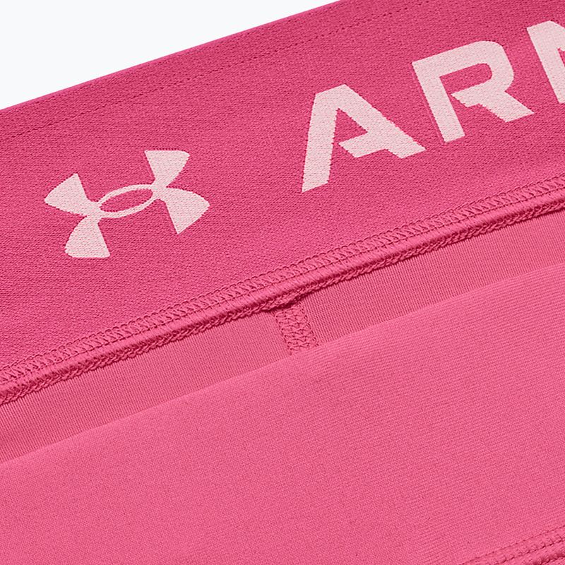 Under Armour Armour Mid Rise dámske tréningové šortky ružové 1360925 4