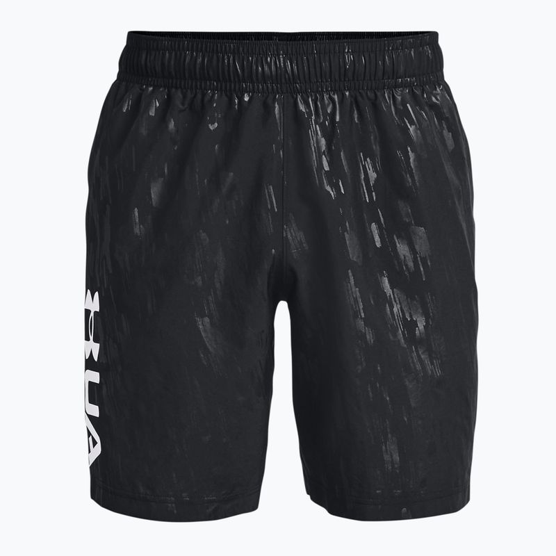 Under Armour pánske tréningové šortky UA Woven Emboss black 1361432-003