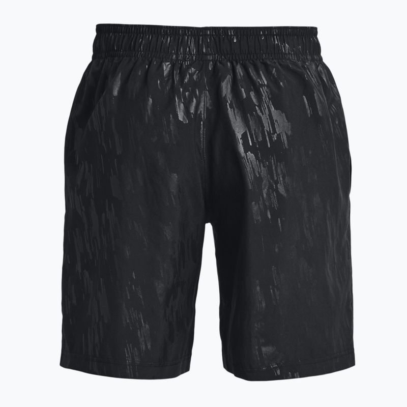 Under Armour pánske tréningové šortky UA Woven Emboss black 1361432-003 2