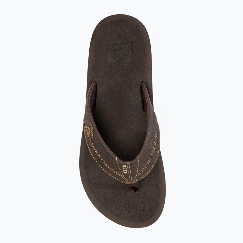 Pánske žabky REEF Cushion Dawn brown 5