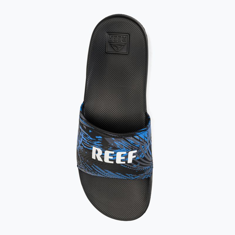 Pánske žabky REEF One Slide čierno-modré CJ612 6