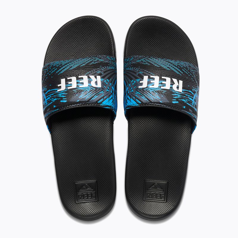 Pánske žabky REEF One Slide čierno-modré CJ612 11