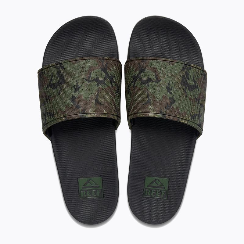 Pánske žabky REEF Cushion Slide čierne CJ584 11