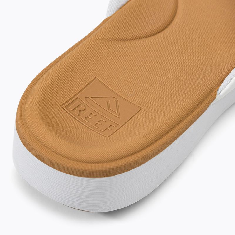 Dámske žabky REEF Cushion Cloud bielo-hnedé CJ234 8