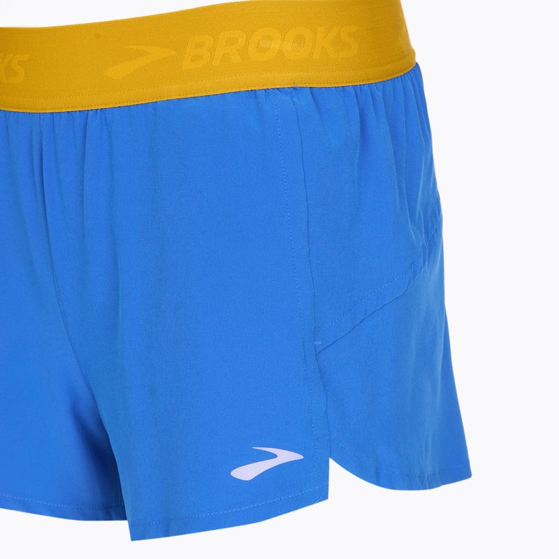 Dámske bežecké šortky Brooks Chaser 3" bluetiful/golden hour 4